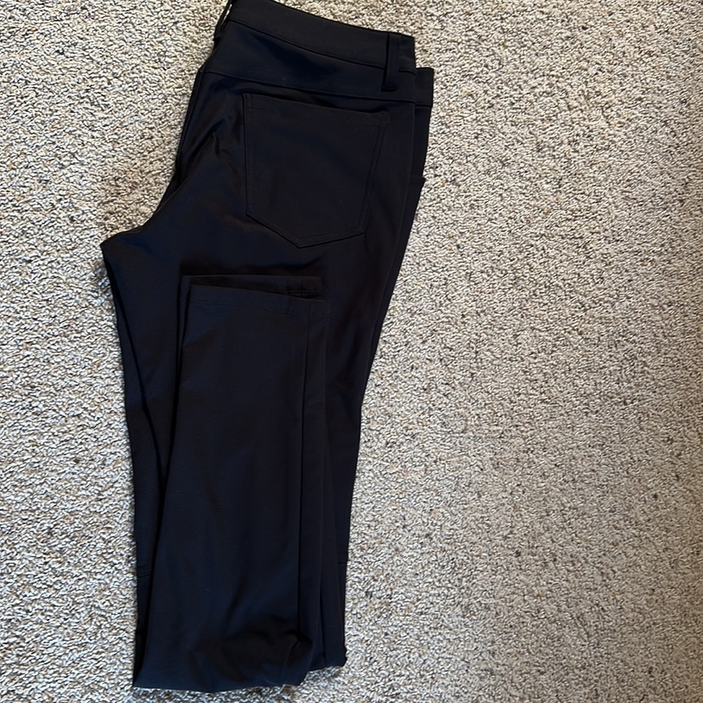Black lulu abc men’s pants